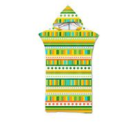 Mateju Mantello da spiaggia Asciugamani per poncho con cappuccio da donna in microfibra, ideale per nuotare fare surf e fare il bagno (Stile 39,75X110)