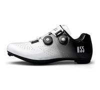 Mateju Scarpe Ciclismo Senza Attacchi Uomo Donna, 36-47 EU Scarpe Ciclismo Senza insenature Nessuna Serratura Antiscivolo Traspiranti per Sportive da Esterno (45,2106 Bianco)