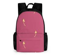 Mateju Zaino Scuola Stampa di Stella per Bambini, Adolescente e da Scuola Bambini Zaino, Lovely Zaino Bambini Viaggio Campeggio (Freccia Viola)