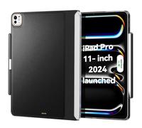 Matekxy Magic Keyboard Custodia compatibile per iPad Pro 11" M4 2024, custodia con supporto per Apple Pencil per Smart Magic Keyboard Folio Slim Durability, con pelle resistente (tastiera non inclusa