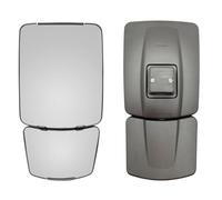 Matel Service Specchietto retrovisore esterno ACV0805960 G304810150020 convesso con cieco spot, approvato E20, adatto per New Holland T4 T5, Case IH Farmall LUXXUM, Steyr Compatto, Ø 17 mm, 435 x 223