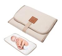Matelas À Langer Portable - Couche-culotte Confortable | Tapis Imperméable Pliable Avec Autocollants Magiques, Accessoire Bébé Pratique Pour Sorties Voyages Visites, Change Facile Maison Extérieur