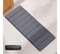Matelas Futon Fabriqué Pliable Lit de Couchage au Sol Tatami Mat Matelas de Sol avec Sac de Transport, pour Le Camping, Les Voyages, d'Invités(20mm thick/gray 190x72cm)
