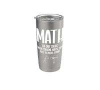 Matematica Algebra Problemi Matematica Insegnante Stundets Matematica Club Matematica Bicchiere termico in acciaio inox doppia parete