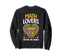 Matematica Amore Ispirare Il Mondo 3.14 Math Day Happy Pi Day Felpa