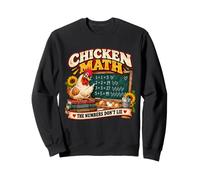 Matematica del Pollo I Numeri Non mentono Divertente Custode Felpa
