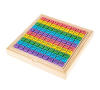Matematica di conteggio di matematica, tavola di legno - 1-100 numeri Math Learning Game - Game di conteggio educativo in età prescolare per 3+ anni