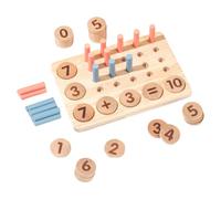 Matematica Di Legno Interattiva Matematica Board Pairing Aritmetical Board Giocattoli Per L'inclusione Di Educazione Prescolare E Competenze Costruire Bambini Set Aritmetico