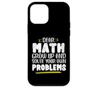 Matematica dicendo che la matematica crescere e risolvere i problemi da soli Custodia per iPhone 12 mini
