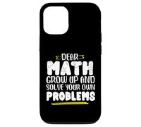 Matematica dicendo che la matematica crescere e risolvere i problemi da soli Custodia per iPhone 12/12 Pro