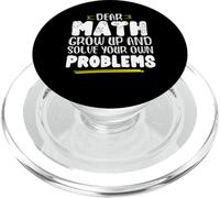 Matematica dicendo che la matematica crescere e risolvere i problemi da soli PopSockets PopGrip per MagSafe