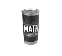 Matematica dicendo il primo passo per ammettere che hai problemi Bicchiere termico in acciaio inox doppia parete