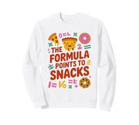 Matematica Divertente La Formula Indica l'umorismo degli Snack Felpa