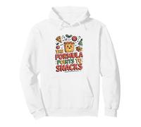 Matematica Divertente La Formula Indica l'umorismo degli Snack Felpa con Cappuccio