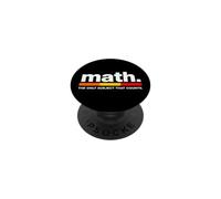 Matematica divertente L'unico soggetto che conta dire PopSockets PopGrip Adesivo