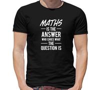 Matematica È Answer Slogan - T-Shirt - Divertente Secchione Nerd Amore