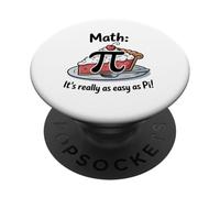 Matematica È davvero facile come Pi scuola sarcastica dicendo per adolescenti PopSockets PopGrip Adesivo