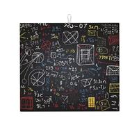 matematica e fisica Tappetino scolapiatti super assorbente tappetino da cucina con gancio facile da pulire tappetini drenanti accessori da cucina scolapiatti tappetino per piatti tappetini 45,7 x 40,6