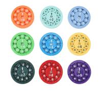 Matematica Fatti Rotazione Giocattoli colorati interattivi matematici educazione gioco per adulti bambini (Moltiplicare il divario)