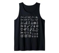Matematica Fisica Astronomia Biologia Chimica Scienza Doodle Canotta