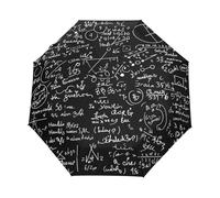 Matematica Fisica Formula Matematica Ombrello Pieghevole Automatico Ombrelli Antivento Protezione UV da Viaggio per Bambini Ragazzi Ragazze