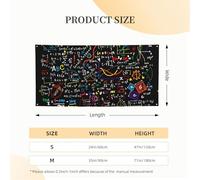 Matematica Formula Stampa Sfondo Banner Compleanno Decorazioni Banner Forniture Photo Booth Puntelli Banner