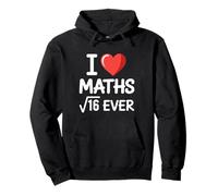 Matematica I Love Maths Forever Punizione Matematica Felpa con Cappuccio
