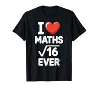 Matematica I Love Maths Forever Punizione Matematica Maglietta