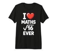 Matematica I Love Maths Forever Punizione Matematica Maglietta Premium
