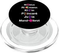 Matematica Icone Mobius Riemann Klein Poincare Julia Mandelbrot PopSockets PopGrip per MagSafe