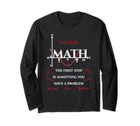 Matematica Il Primo Passo è ammettere Che Hai Un Problema, Vintage Maglia a Manica