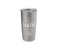 Matematica Il primo passo è ammettere di avere un problema risolto Bicchiere termico in acciaio inox doppia parete