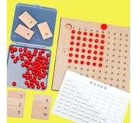 Matematica in legno Sussidi didattici Sottrazione Moltiplicazione Pratica