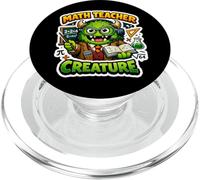 Matematica Insegnante Creatura Divertente Matematico Scuola di Matematica PopSockets PopGrip per MagSafe