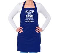 Matematica Is The Answer Slogan - Unisex Adulti Grembiule - Divertente Nerd Love