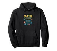 Matematica L'unico Soggetto Che Conta Divertente Insegnante Design Felpa con Cappuccio