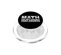 Matematica L'unico soggetto che conta l'umorismo degli insegnanti PopSockets PopGrip per MagSafe