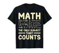 Matematica L'unico soggetto che conta Maglietta