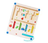 Matematica Magnetica Conteggio Perline Labirinto Con Traccia Di Legno Per L'Apprendimento Precoce E Interazione Con I Genitori Bambino Prescolare Giocattoli Educativi