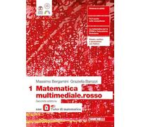 MATEMATICA MULTIMEDIALE.ROSSO 2ED. - VOLUME 1 CON LAZ TUTOR (LDM) - (9788808764652) + Materiali didattici - Rebillo