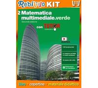 MATEMATICA MULTIMEDIALE.VERDE 2ED. - VOL. 2 CON TUTOR (LDM) (9788808541819) - Libro Scolastico + Kit Scuola con Copertine Rebillo