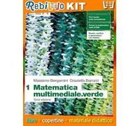 MATEMATICA MULTIMEDIALE.VERDE 3ED. - VOLUME 1 (LDM) (9788808424433) - Libro Scolastico + Kit Scuola con Copertine Rebillo