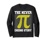 Matematica Nerd Pi La Storia Infinita Insegnante di Matematica Maglia a Manica