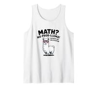 Matematica No Prob lama Alpaca La mia calcolatrice Divertente Pun Insegnante Canotta