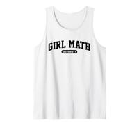 Matematica Ragazza Università Divertente Matematica Canotta