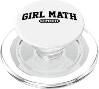Matematica Ragazza Università Divertente Matematica PopSockets PopGrip per MagSafe