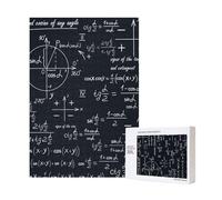 Matematica senza soluzione di continuità con le formule delle forme geometriche,Puzzle in legno da 300 pezzi per adulti e adolescenti