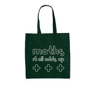Matematica Tutto Si Somma - Borsa In Tela - Matematico Studente Di Matematica