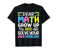 Matematica Umorismo Nerd Detto per Gli Studenti Algebra Lovers Maglietta