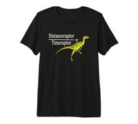 Matematica Velociraptor - Dinosauro Divertente Maglietta Premium